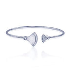 Load image into Gallery viewer, Taraash 925 Sterling Silver Mother Of Pearl Bangle For Women - Taraash