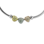 Load image into Gallery viewer, Taraash 925 Sterling Silver Multicolor Cz Triangle Shape Bracelet For Women - Taraash