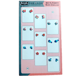 Load image into Gallery viewer, Taraash 925 Sterling Silver Multicolor Enamel Kids Stud Earrings CBER521 (Set of 9) (Assorted) - Taraash
