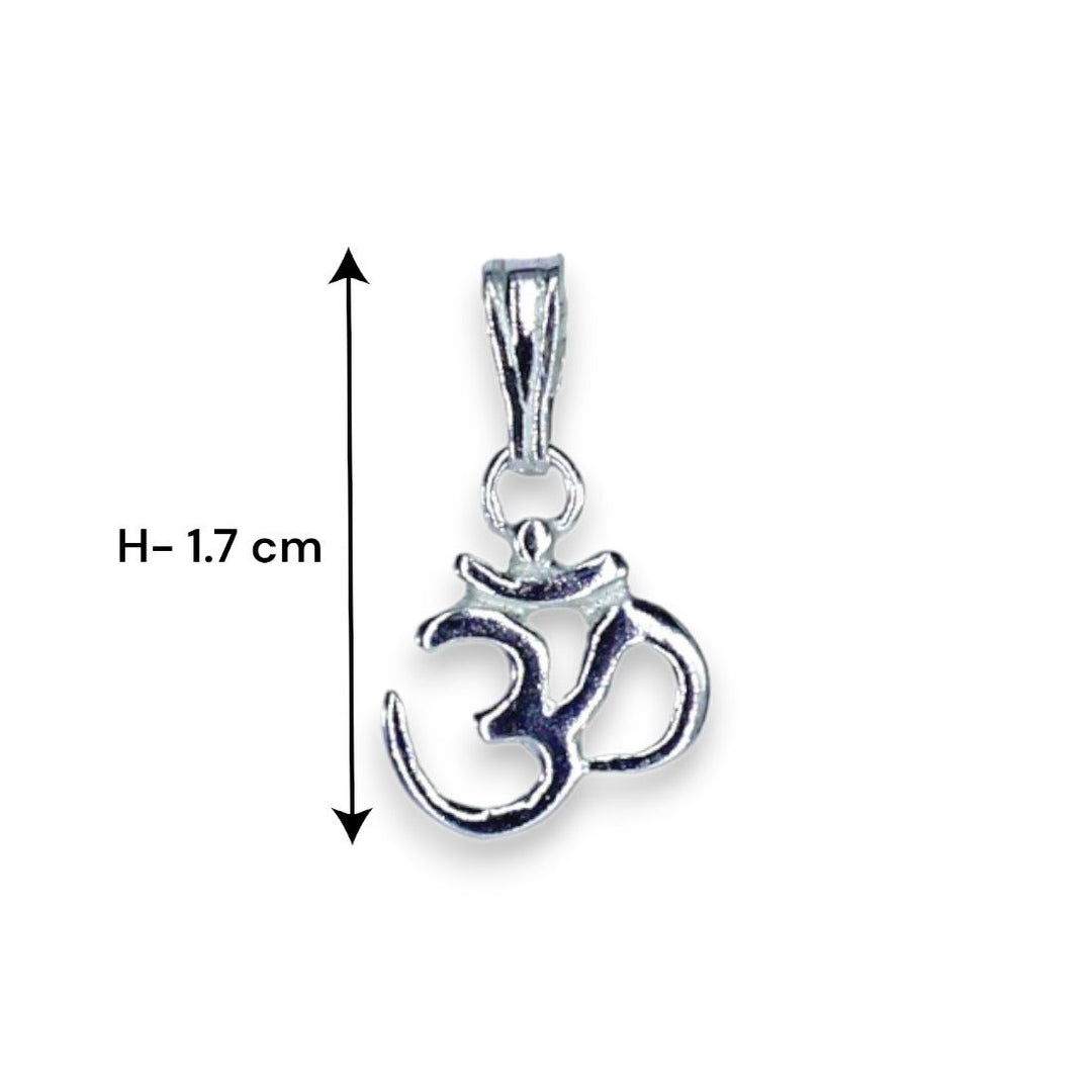 Taraash 925 Sterling Silver Om Pendant For Kids - Taraash