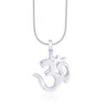 Load image into Gallery viewer, Taraash 925 Sterling Silver Om Pendant set for women COMBO PDCH 08 - Taraash