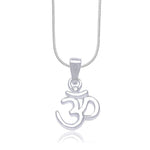 Load image into Gallery viewer, Taraash 925 Sterling Silver Om Pendant set for women COMBO PDCH 20 - Taraash