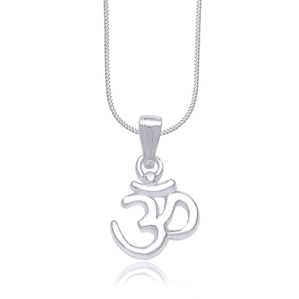 Taraash 925 Sterling Silver Om Pendant set for women COMBO PDCH 20 - Taraash