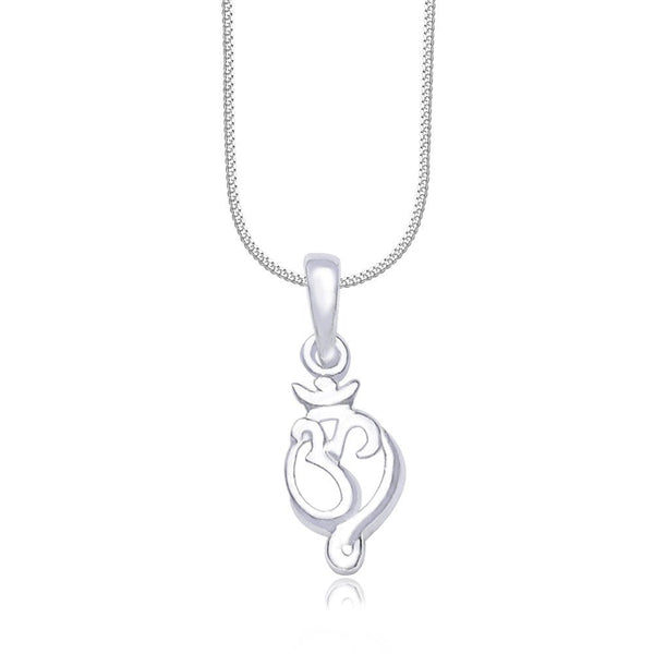 Taraash 925 Sterling Silver Om Pendant set for women COMBO PDCH 26 - Taraash