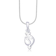 Taraash 925 Sterling Silver Om Pendant set for women COMBO PDCH 26 - Taraash