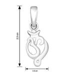 Load image into Gallery viewer, Taraash 925 Sterling Silver Om Pendant set for women COMBO PDCH 26 - Taraash