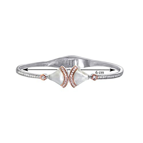 Taraash 925 Sterling Silver Openable Bangle Gift For Women - Taraash