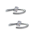 Load image into Gallery viewer, Taraash 925 Sterling Silver Openable CZ Toe Ring For Women - Taraash