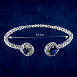 Taraash 925 Sterling Silver Openable Kada Bangle For Women - Taraash