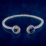 Load image into Gallery viewer, Taraash 925 Sterling Silver Openable Kada Bangle For Women - Taraash