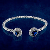 Taraash 925 Sterling Silver Openable Kada Bangle For Women - Taraash