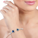 Load image into Gallery viewer, Taraash 925 Sterling Silver Openable Kada Bangle For Women - Taraash