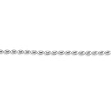 Taraash 925 Sterling Silver Oval Shape Ball Chain Anklet For Women - Taraash