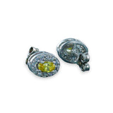 Taraash 925 Sterling Silver Oval Shape Earrings For Women - Taraash