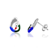 Taraash 925 Sterling Silver Peacock Stud | Stud | Earrings For Women - Taraash