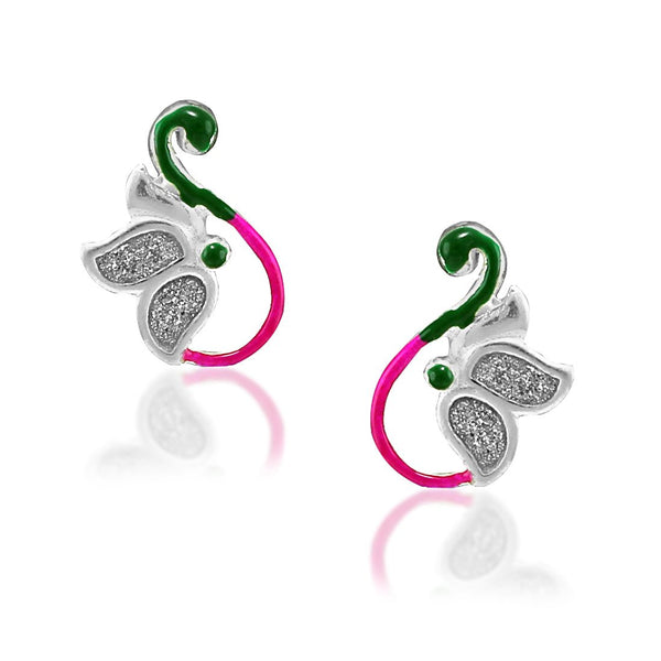 Taraash 925 Sterling Silver Peacock Stud | Stud | Earrings For Women - Taraash