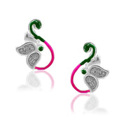 Taraash 925 Sterling Silver Peacock Stud | Stud | Earrings For Women - Taraash