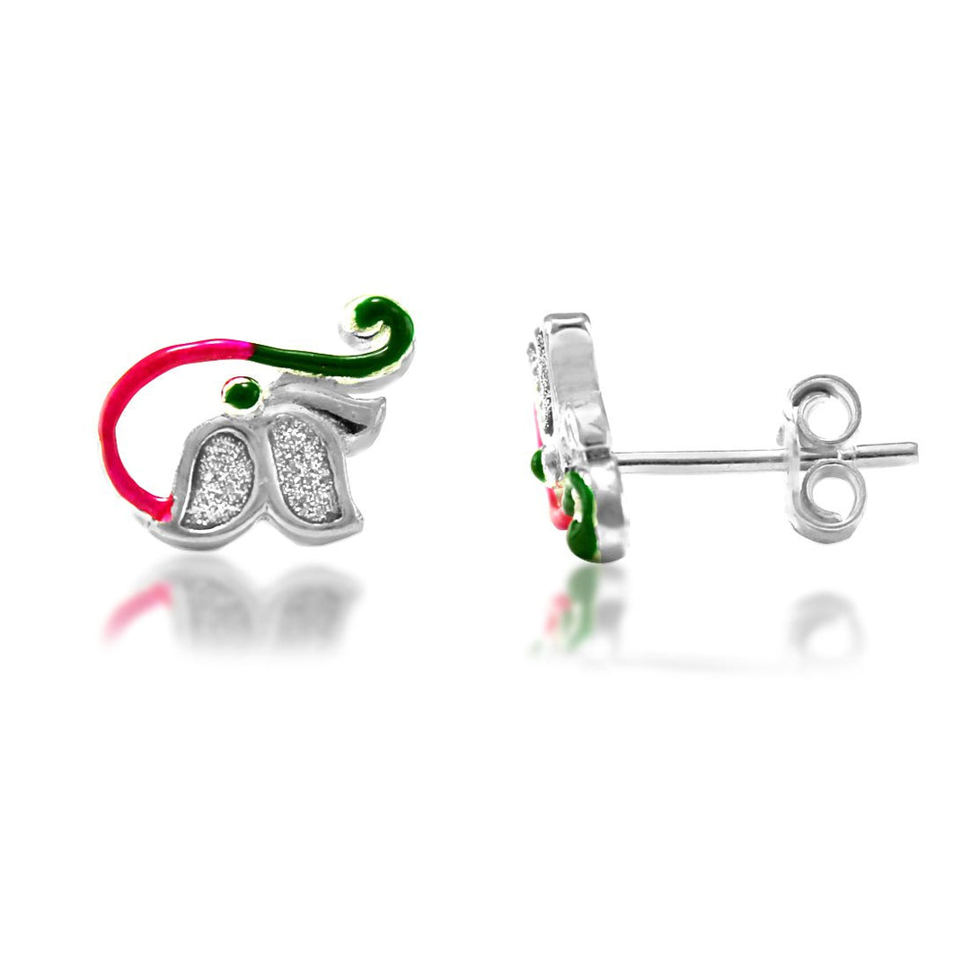 Taraash 925 Sterling Silver Peacock Stud | Stud | Earrings For Women - Taraash