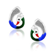 Taraash 925 Sterling Silver Peacock Stud | Stud | Earrings For Women - Taraash
