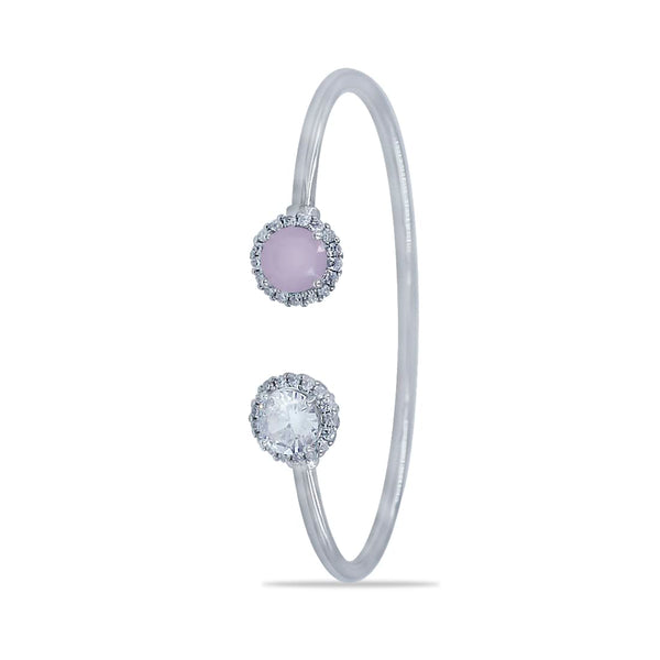 Taraash 925 Sterling Silver Pear Drop Bangle For Women - Taraash