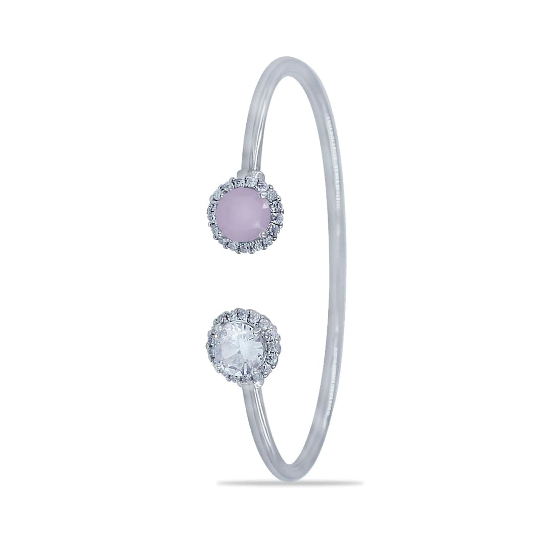 Taraash 925 Sterling Silver Pear Drop Bangle For Women - Taraash