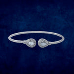 Load image into Gallery viewer, Taraash 925 Sterling Silver Pear Drop Bangle For Women - Taraash