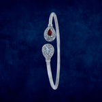 Load image into Gallery viewer, Taraash 925 Sterling Silver Pear Drop Bangle For Women - Taraash
