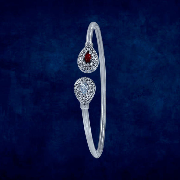 Taraash 925 Sterling Silver Pear Drop Bangle For Women - Taraash