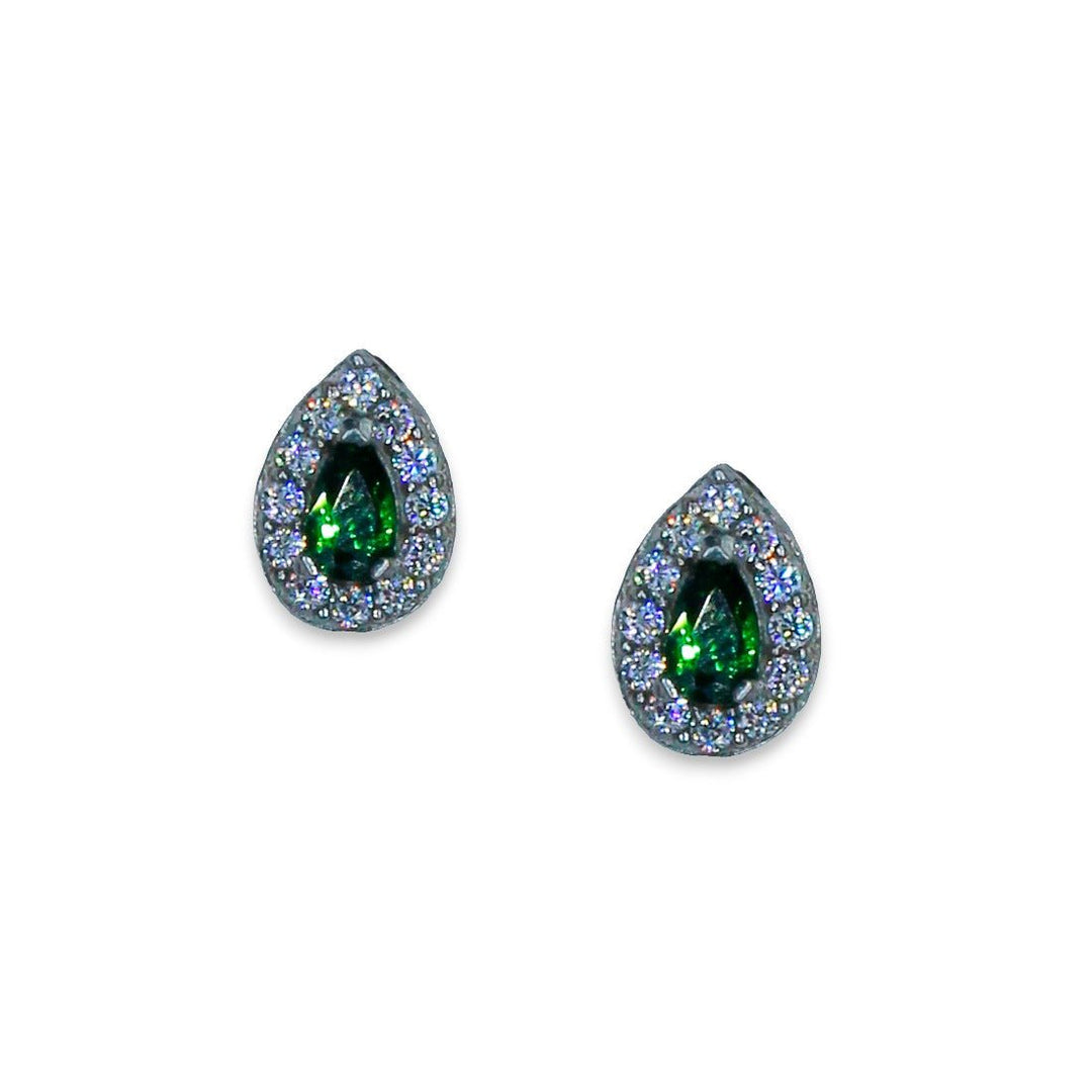 Taraash 925 Sterling Silver Pear Drop CZ Jewellery Sets For Women - Taraash