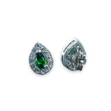 Taraash 925 Sterling Silver Pear Drop Stud Earrings For Women - Taraash