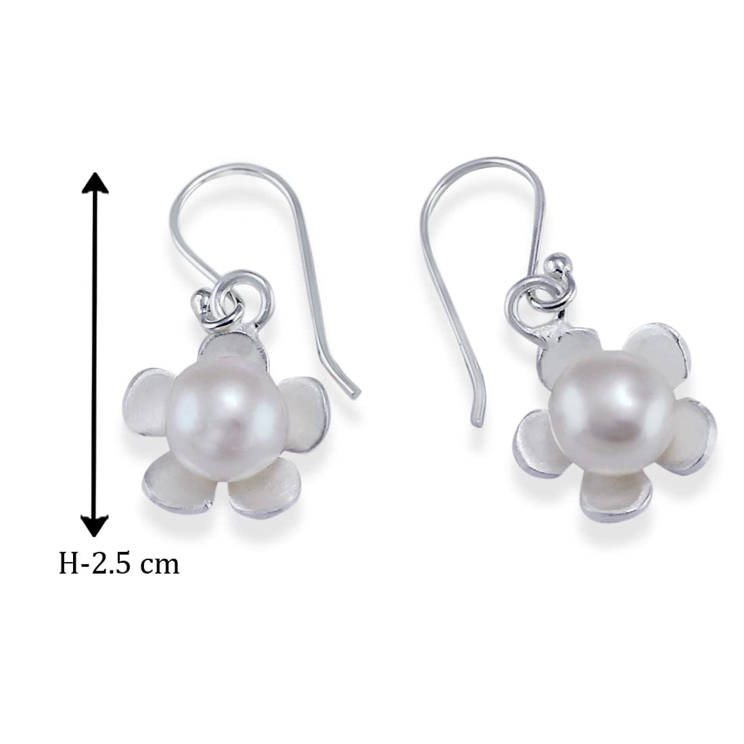 Taraash 925 Sterling Silver Pearl Collection Jewellery Set For Women - Taraash
