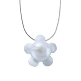 Taraash 925 Sterling Silver Pearl Collection Pendant With Chain For Women - Taraash