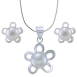 Load image into Gallery viewer, TARAASH 925 Sterling Silver Pearl Jewellery Set For Women - Taraash
