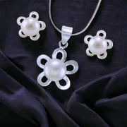 TARAASH 925 Sterling Silver Pearl Jewellery Set For Women - Taraash