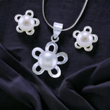 TARAASH 925 Sterling Silver Pearl Jewellery Set For Women - Taraash