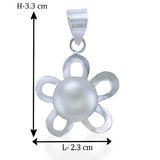 Taraash 925 Sterling Silver Pearl Pendant Set For Women - Taraash