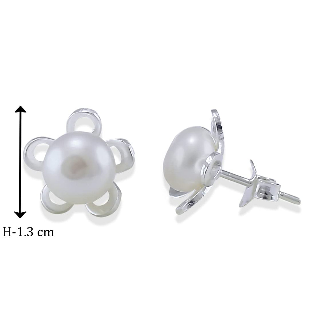 Taraash 925 Sterling Silver Pearl Pendant Set For Women - Taraash