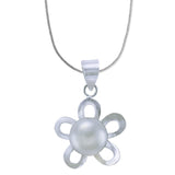 Taraash 925 Sterling Silver Pearl Pendant With Chain For Women - Taraash