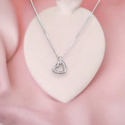 Taraash 925 Sterling Silver Pendant Chain with Heart Pendant for Women - Taraash