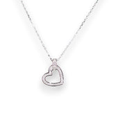 Taraash 925 Sterling Silver Pendant Chain with Heart Pendant for Women - Taraash