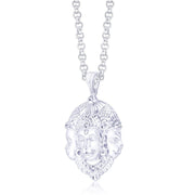 Taraash 925 Sterling Silver Pendant For Men Silver-PD1227S - Taraash