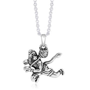 Taraash 925 Sterling Silver Pendant For Men Silver - PD1439A - Taraash