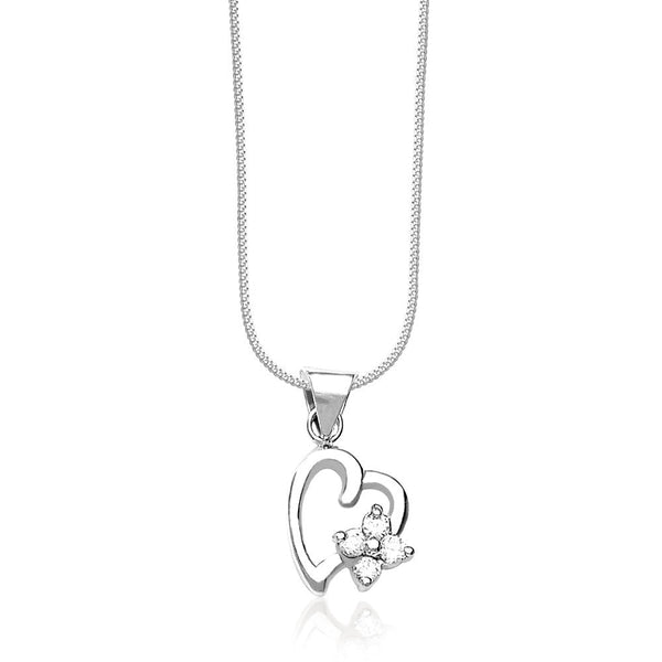 Taraash 925 Sterling Silver Pendant For Women Silver-COMBO PD 46 - Taraash