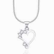 Taraash 925 Sterling Silver Pendant For Women Silver - COMBO PD 62 - Taraash