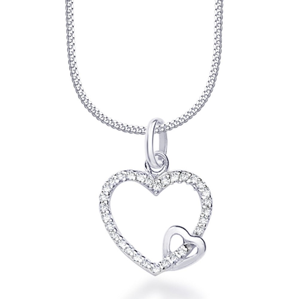 Taraash 925 Sterling Silver Pendant For Women Silver - COMBO PD 94 - Taraash