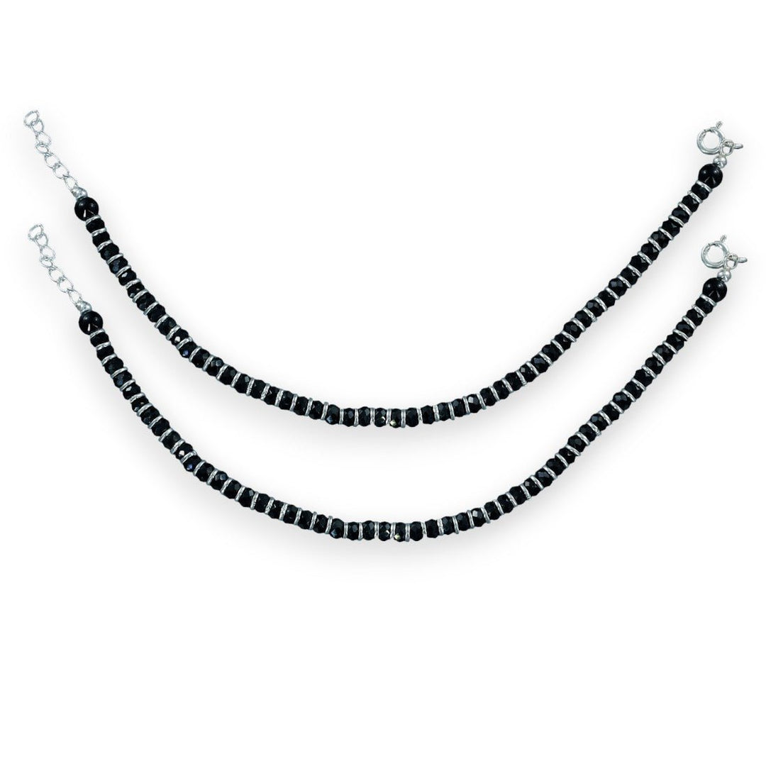 Taraash 925 Sterling Silver Plain Anklet For Babies - Taraash