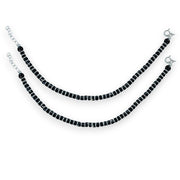 Taraash 925 Sterling Silver Plain Anklet For Babies - Taraash