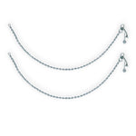 Load image into Gallery viewer, Taraash 925 Sterling Silver Plain Anklet Toe Ring Combo For Women - Taraash