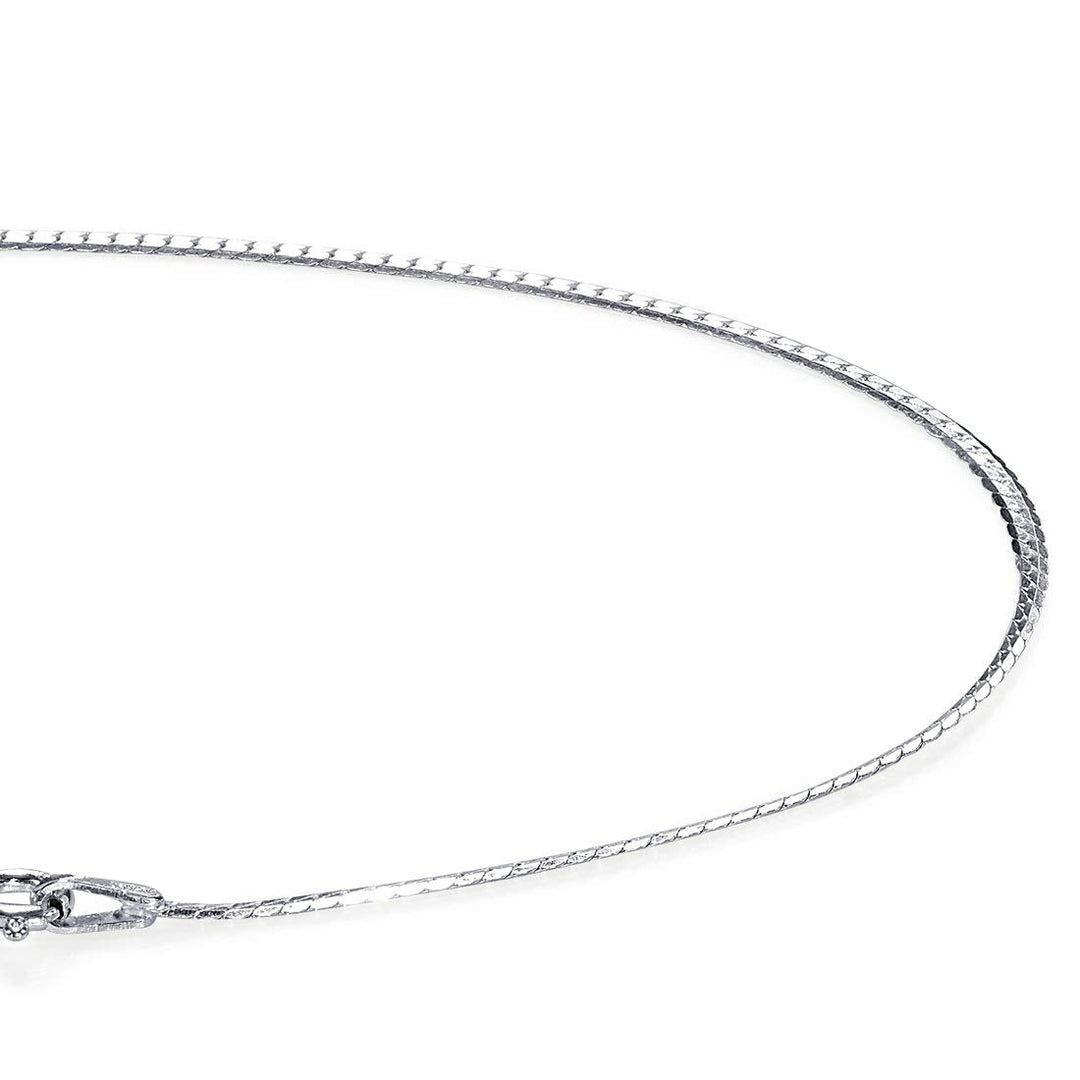Taraash 925 Sterling Silver Plain Chain Anklets For Women CH5010H - Taraash