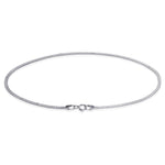 Load image into Gallery viewer, Taraash 925 Sterling Silver Plain Chain Anklets For Women V210010H - Taraash
